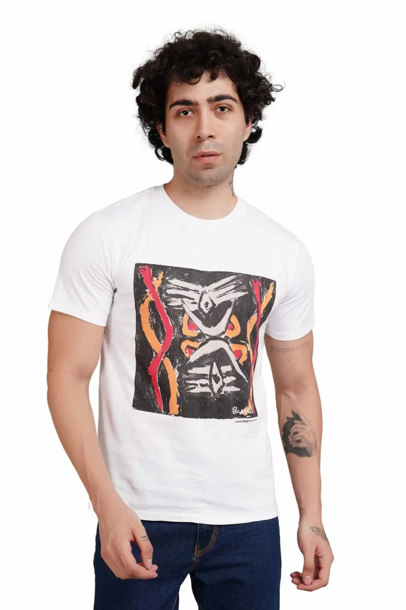 Original spiritual artwork on FashionIsta Global t-shirt