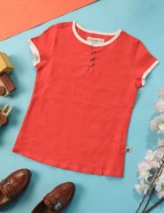 Kids Button Top