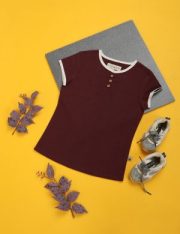 Kids Button Top